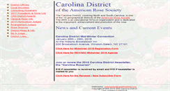 Desktop Screenshot of carolinadistrict.org